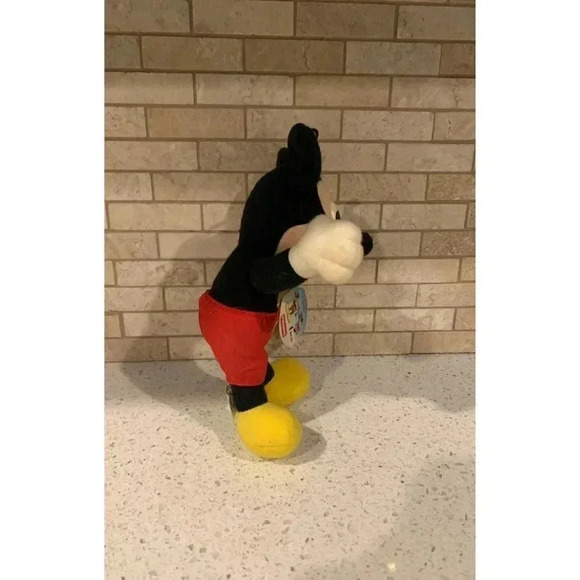 Vintage Walt Disney Mickey Mouse Red Pants Plush Playskool Collector plush-B5 - Picture 2 of 6